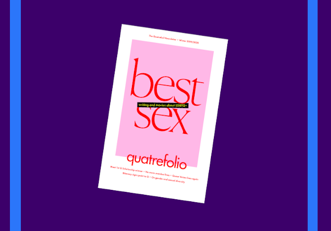 Read the Best Movies About LGBT Sex, in this Month's Quatrefolio